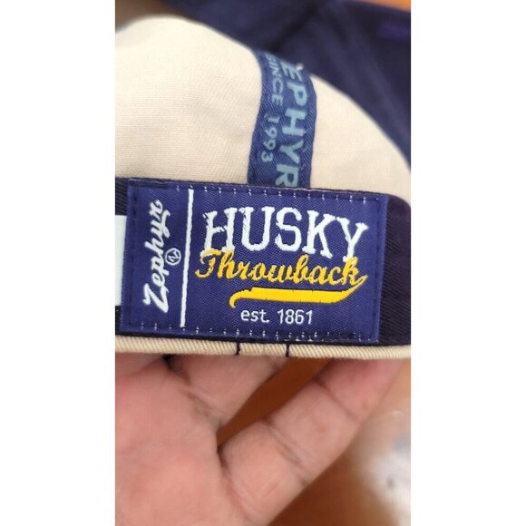 Zephyr Husky Throwback Adjustable Baseball Cap - Picture 6 of 8